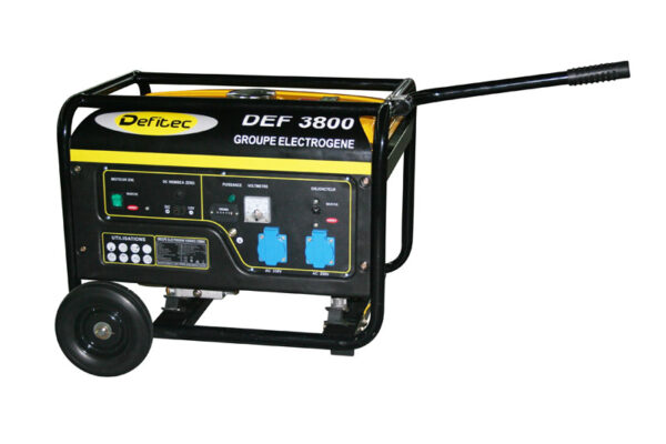Groupe électrogène essence sur roues 3300 W