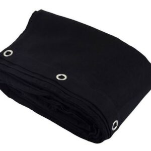20′ X 20′ Solid Black Cloth
