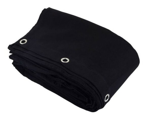 20′ X 20′ Solid Black Cloth