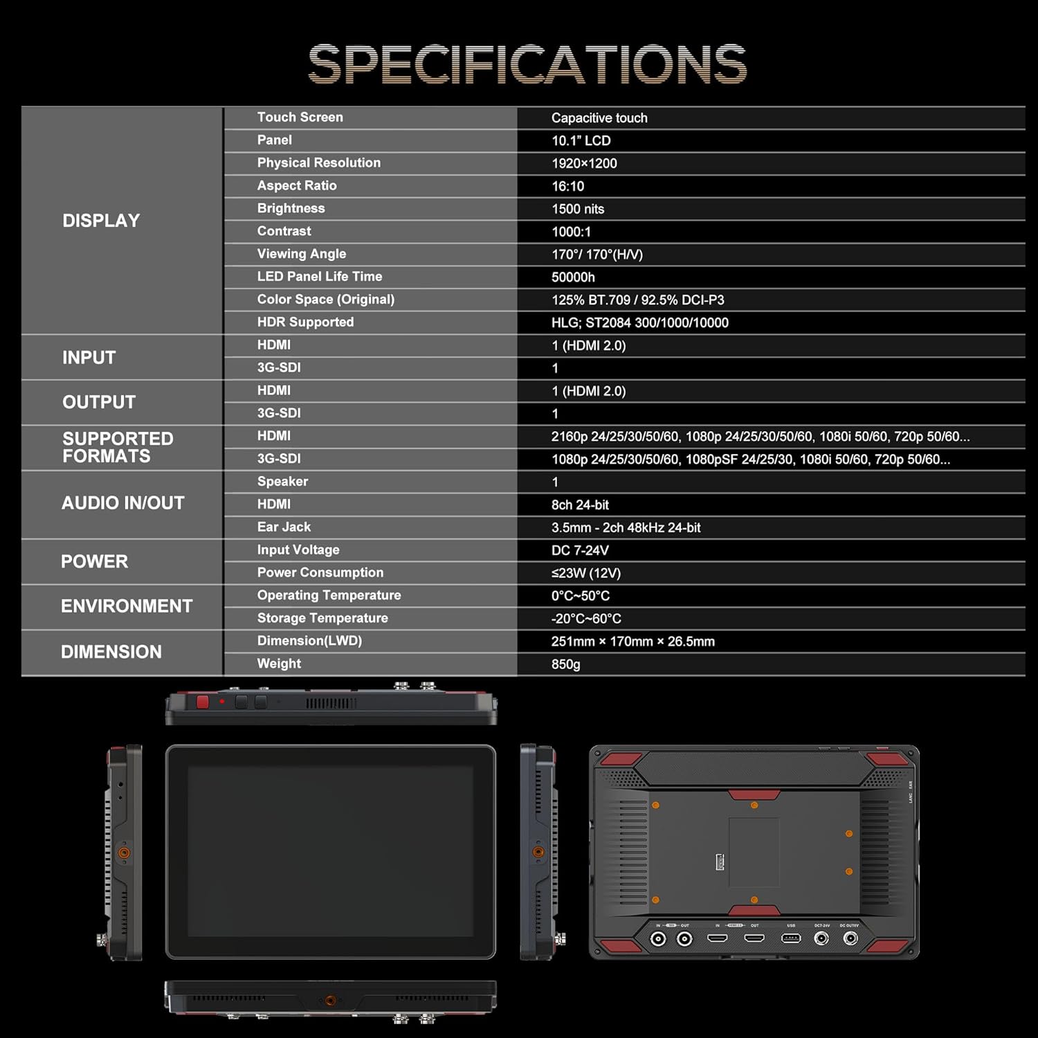Moniteur réalisateur 10.1' + Cage – Image 7